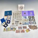 Great Britain Decimal Coinage, etc. Lot comprises: A bag containing 10 x £5 commemorative coins,