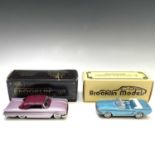 Brooklin Boxed 1:43 Scale Models. Comprising 1960 Ford Sunliner ref BRK 37 plus 1968 Ford Mustang