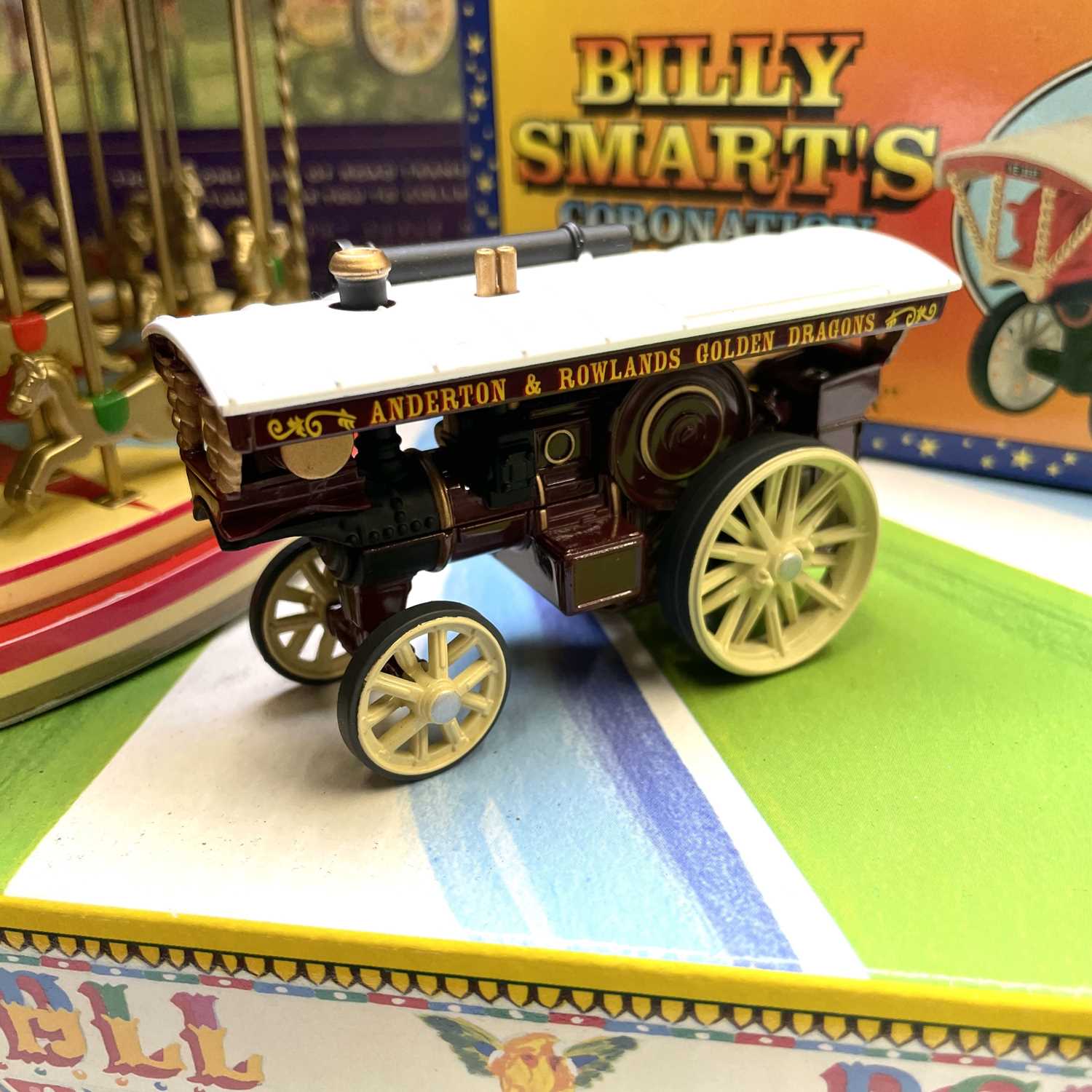 Fairground Boxed Models (x4). Comprising: Corgi die cast "The South Down Gallopers" 1:50 scale; - Image 3 of 8