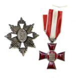 Germany WWI Medals - Hamburg Hanseatic Cross and Field Cross.