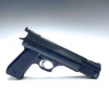 A Webley Nemesis .177 air pistol, length 25cm. Purchasers please note: any air gun manufactured