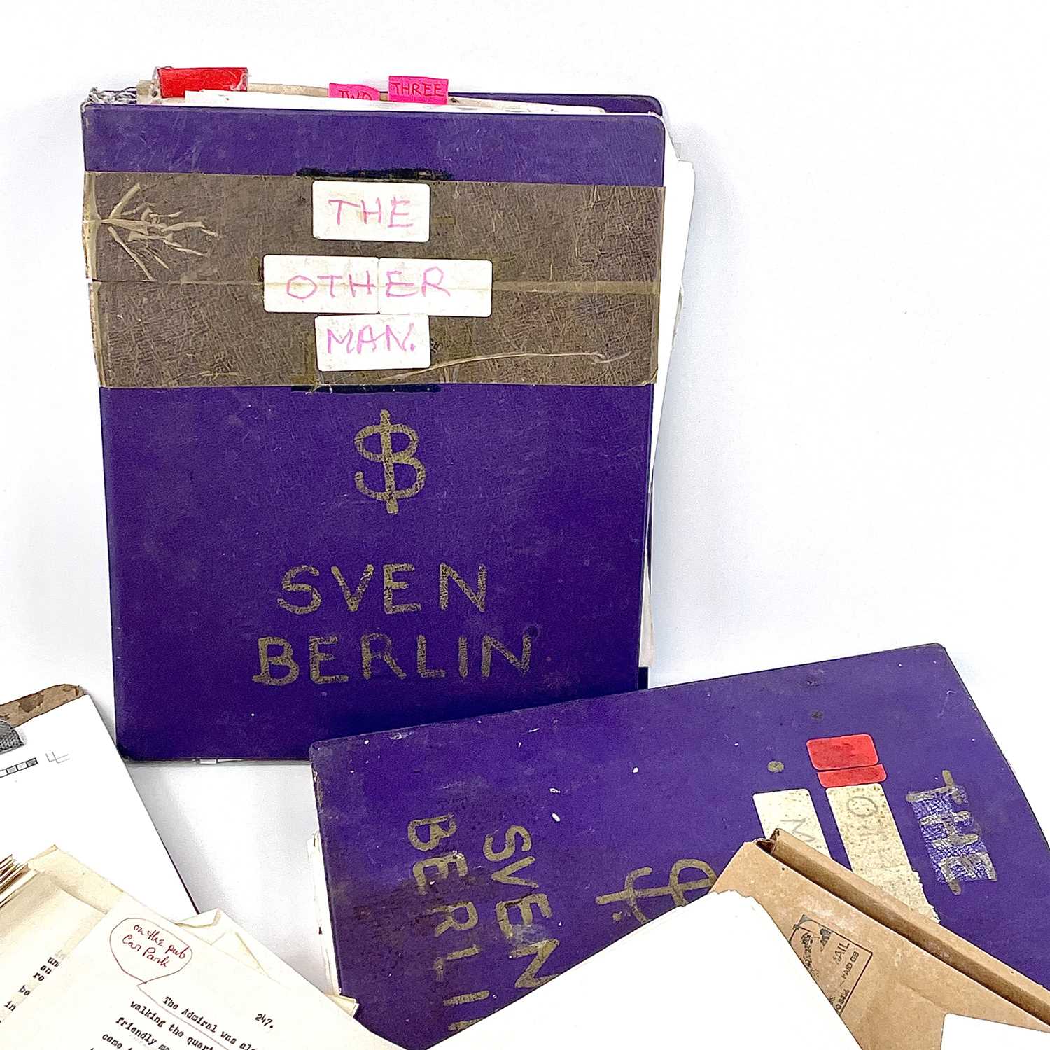 Sven BERLIN (1911-1999) 'The Other Man' A selection of four folders relating to Berlin's - Image 3 of 17