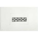 Breon O'CASEY (1928-2011) Crosses, 1996 Etching Signed and dated '96 Numbered 5/10 Paper size 32.5 x