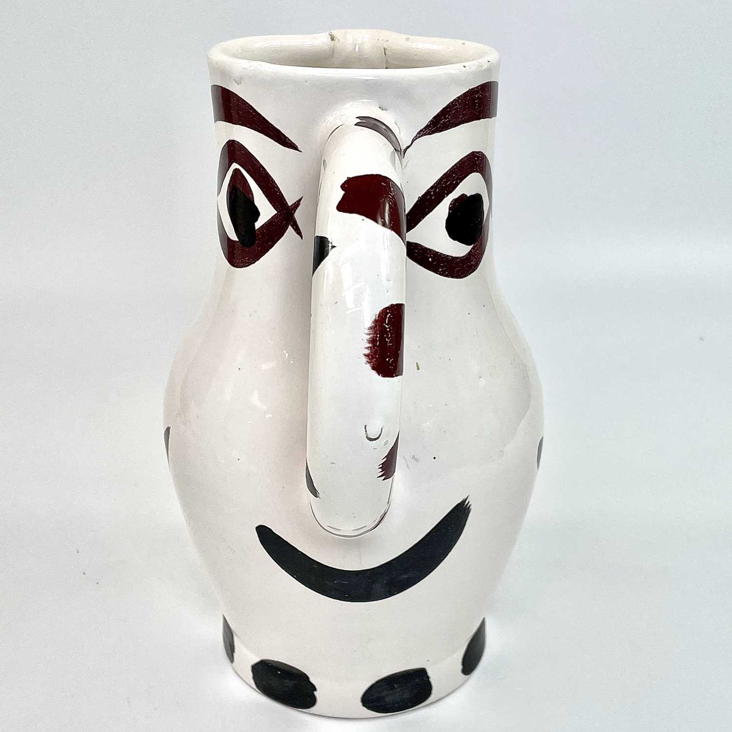 PABLO PICASSO (1881-1973)Quatre Visages (A.R. 436)Ceramic pitcher Numbered 82/300, inscribed ' - Image 4 of 12