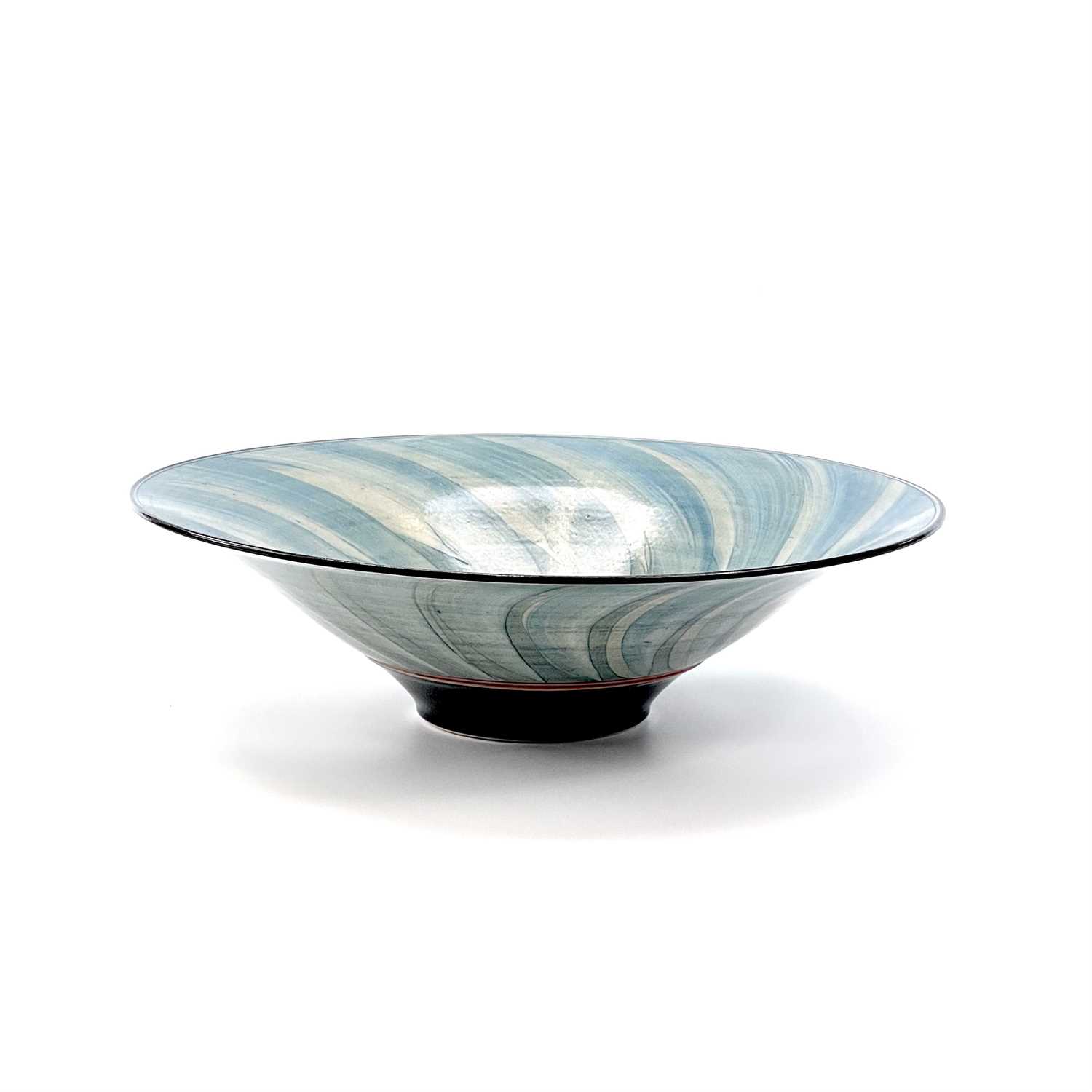 Christine FEILER (1948) Three bowls, largest 29cm diameter, smallest 17cm diameter Each initialled - Image 6 of 15