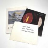 Three books. 'John Wells. Alex Mackenzie. George Dannatt'. Paperback. Exhibition catalogue The Orion