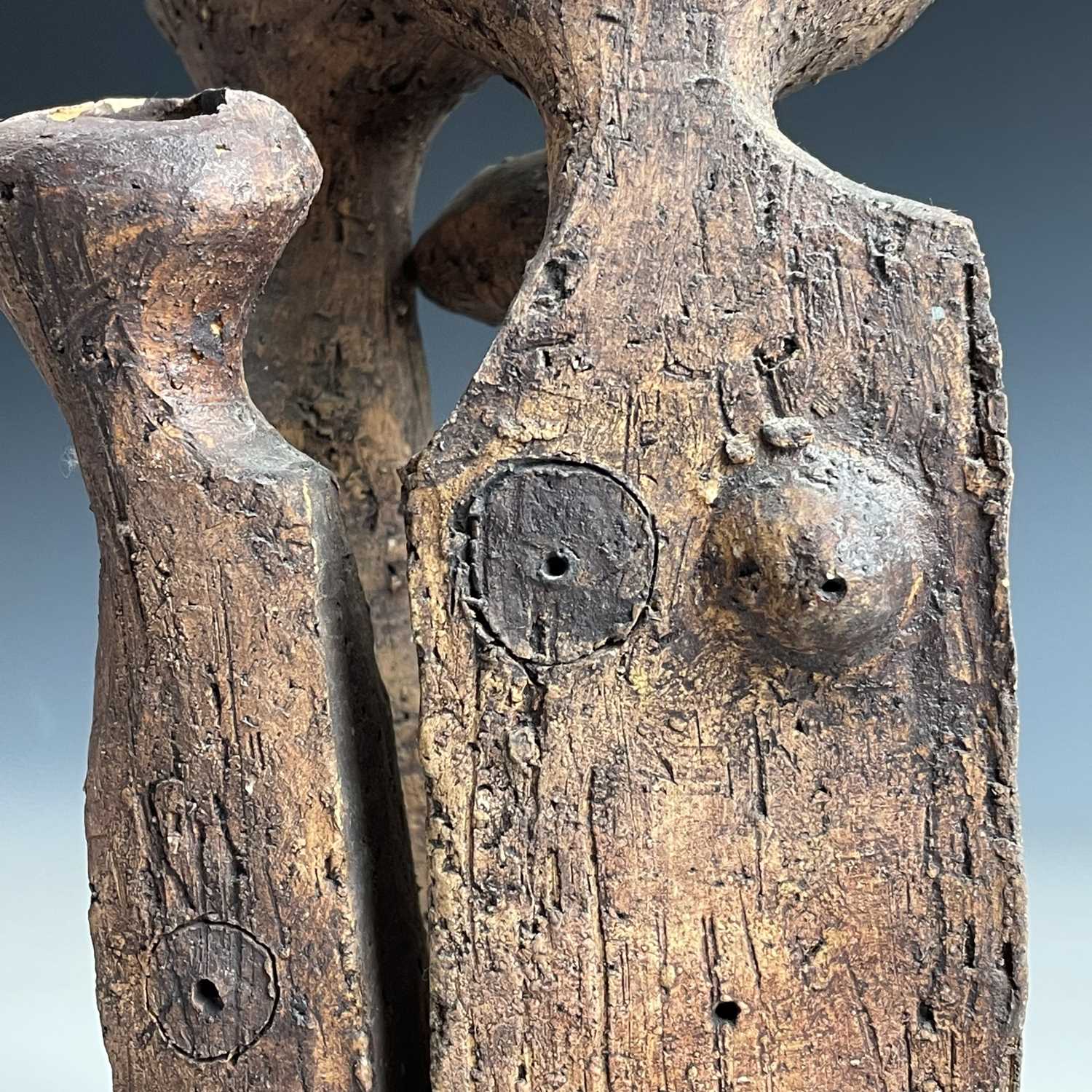 Biddy PICARD (1922) Four Friends Meeting Ceramic sculpture Initialled to base Height including - Image 7 of 14