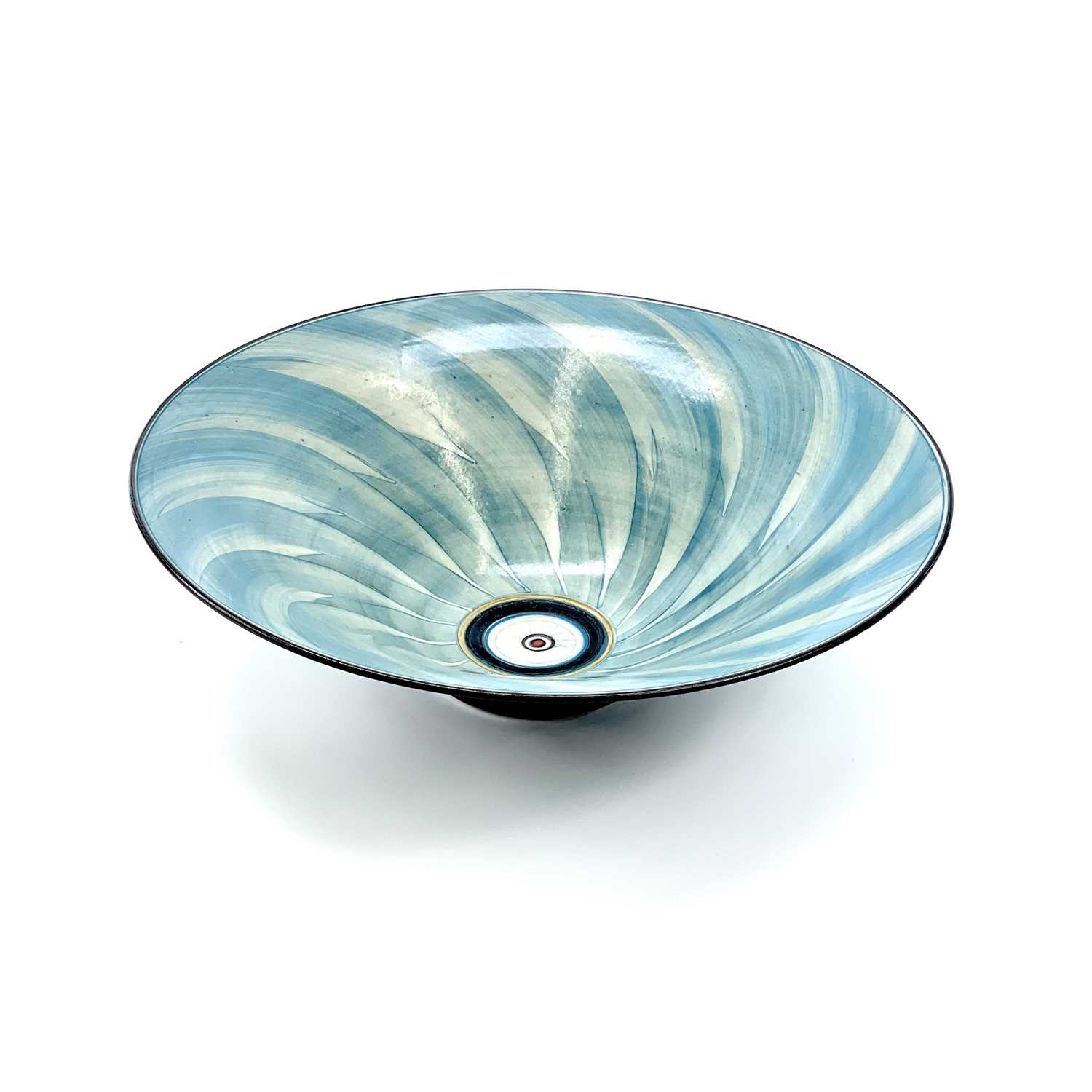 Christine FEILER (1948) Three bowls, largest 29cm diameter, smallest 17cm diameter Each initialled - Image 5 of 15