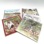 5 books. 'Winter on Scilly' Sue Lewington. Published 1999. 'Cornish Collection. A collection of