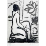 Rose HILTON (1931-2019) Untitled Etching and aquatint Signed 24 x 17cm