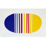 Sir Terry FROST (1915-2003) Blue and Lemon (Kemp 226) Screenprint Signed and numbered 93/150 Image