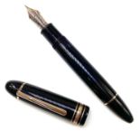 A Montblanc Meisterstuck fountain pen, no.149, with 18k bi-colour 4810 nib.