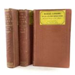GEORGE ELIOT. 'The Mill on the Floss,' three vols, original cloth with library subscription label to