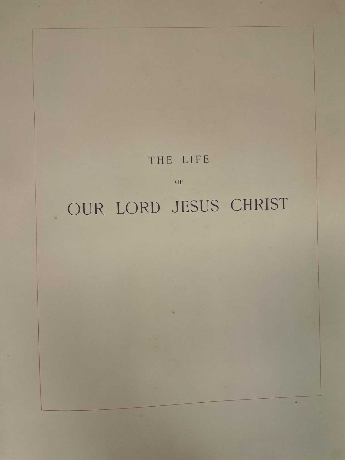 RELIGIOUS Interest. 'The Life of our Saviour Jesus Christ: Three Hundred and Sixty-Five Compositions - Image 10 of 13