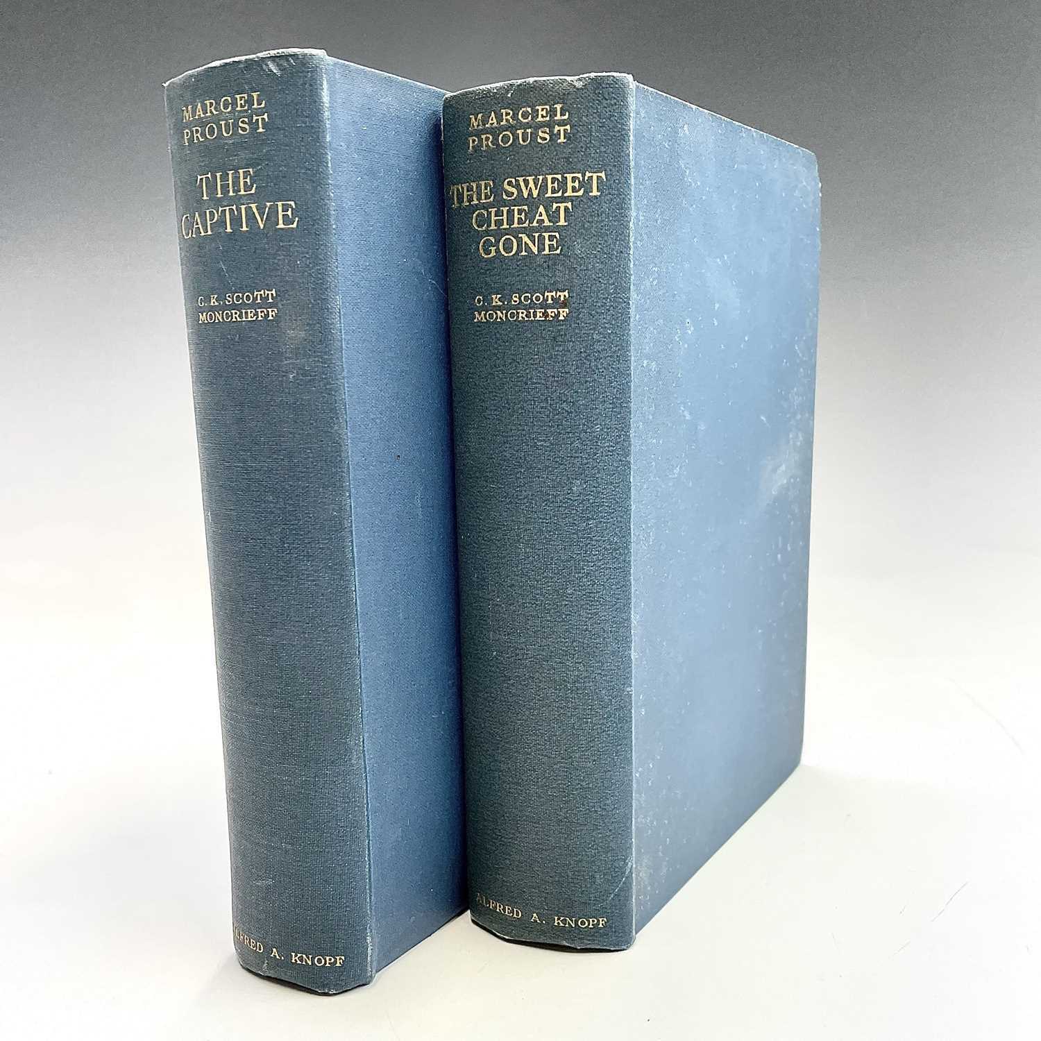 MARCEL PROUST. 'The Guermantes Way,' C.K. Scott Moncrieff, two vols, first English edition, original - Image 13 of 24