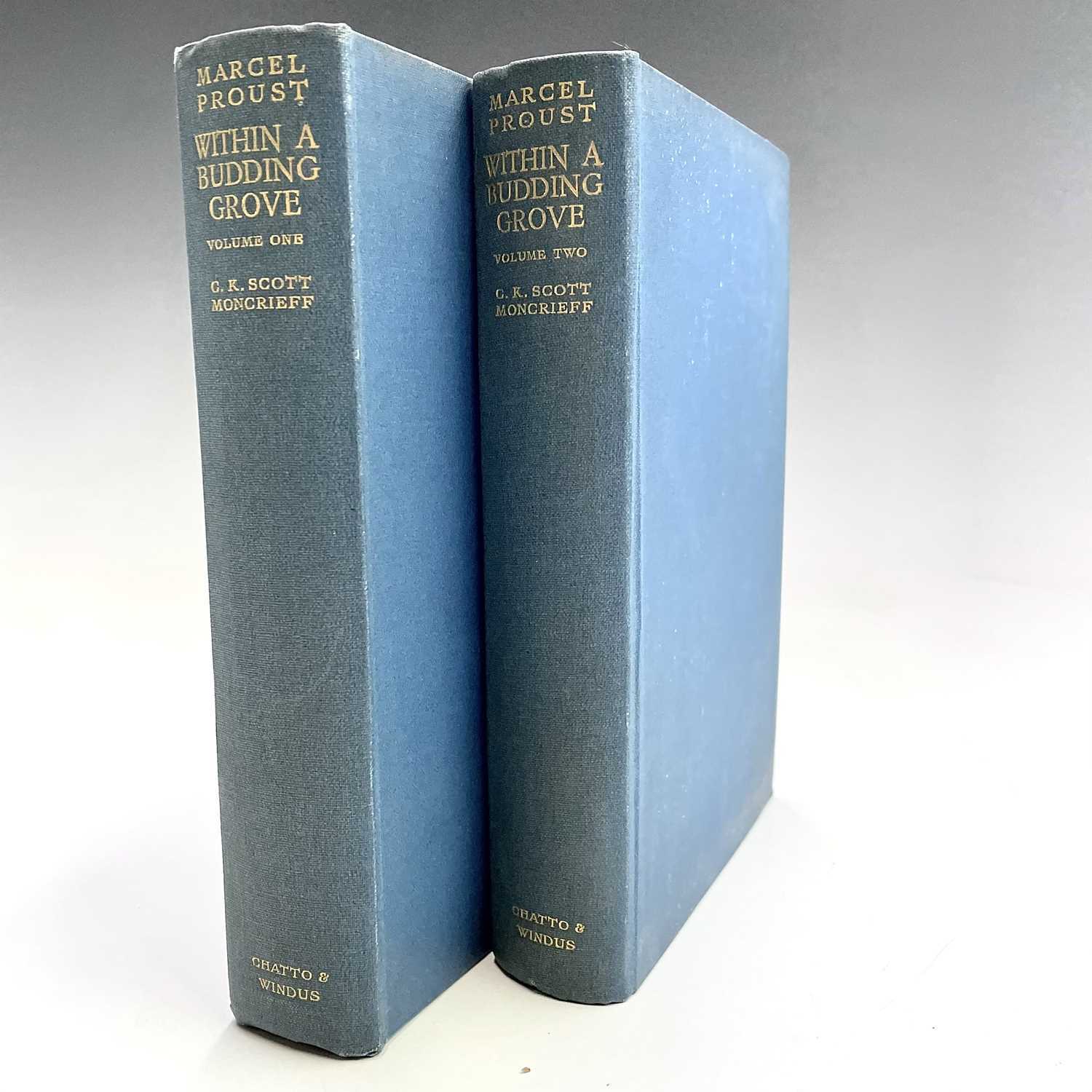 MARCEL PROUST. 'The Guermantes Way,' C.K. Scott Moncrieff, two vols, first English edition, original - Image 12 of 24