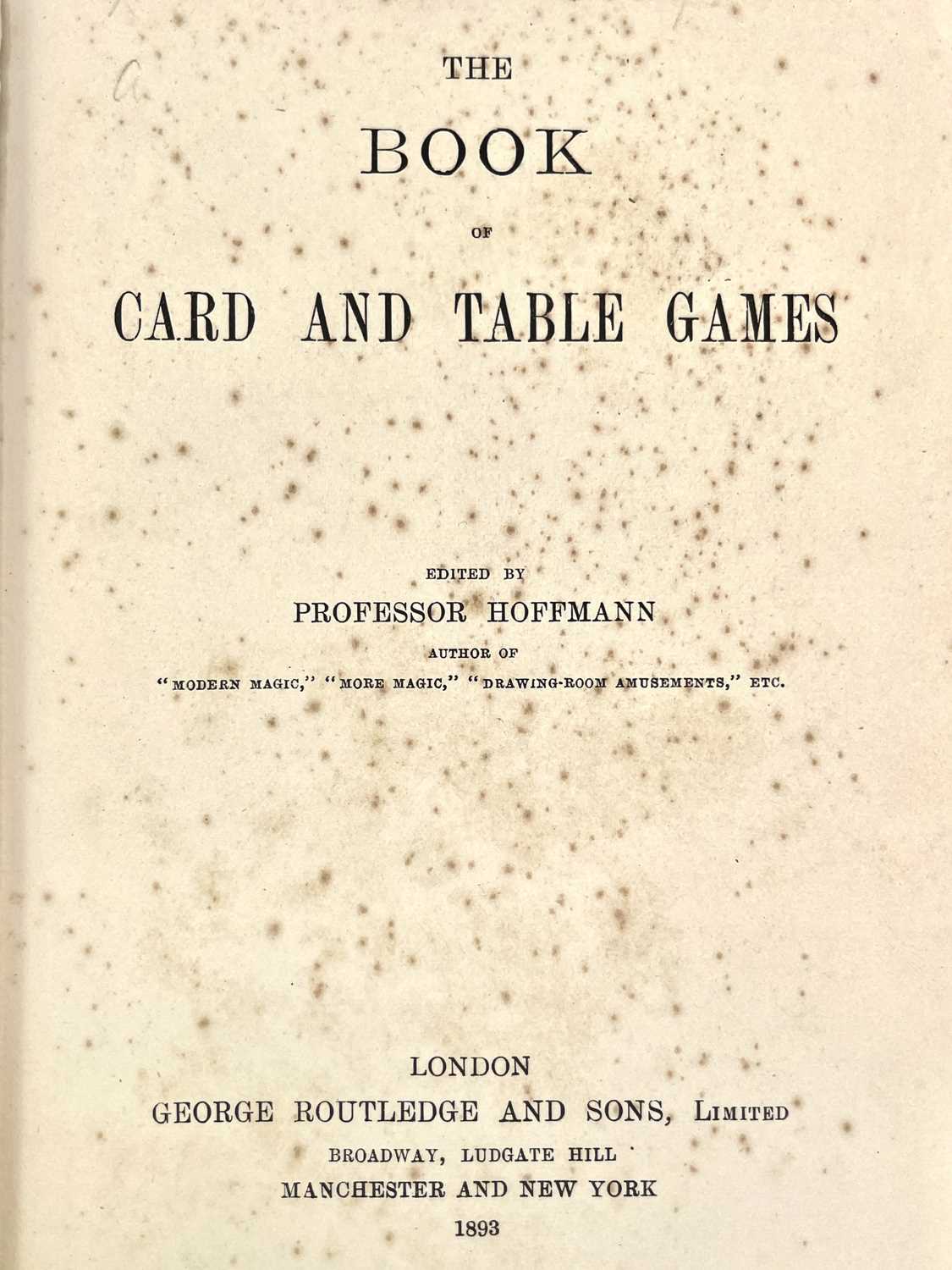 OCCULT and PLAYING CARD Interest. 'The History of Playing Cards, with Anecdotes of their use in - Image 4 of 14