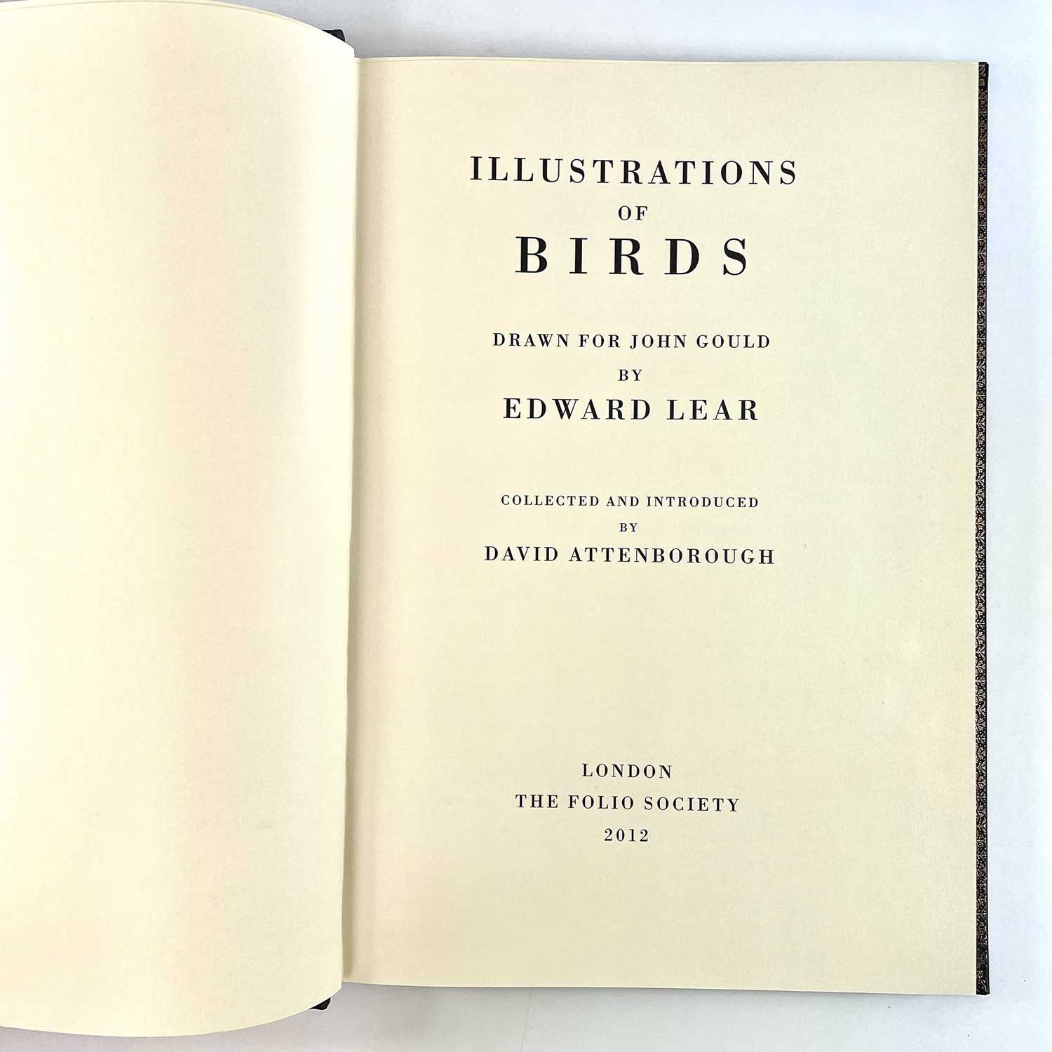 FOLIO SOCIETY SIGNED LIMITED EDITION. 'Illustrations of Birds Drawn for John Gould by Edward - Image 15 of 25