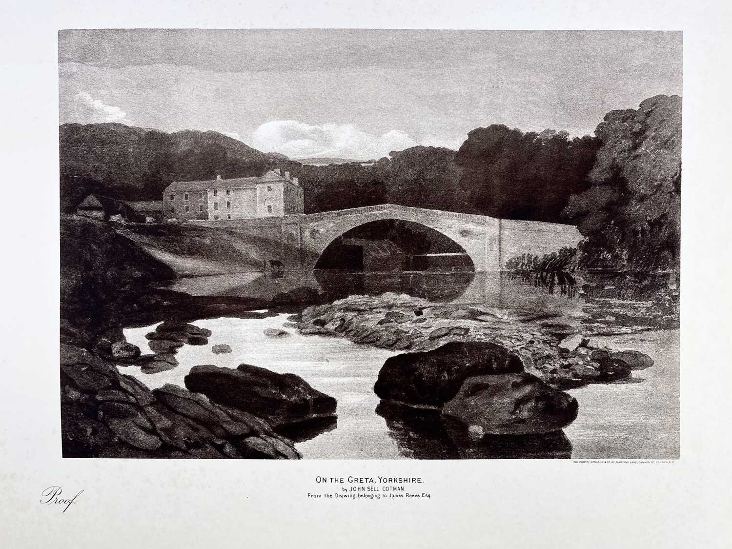 John Sell COTMAN (1782-1842). A collection of twenty-four engravings, many titled. (24) Largest 36cm - Image 17 of 18