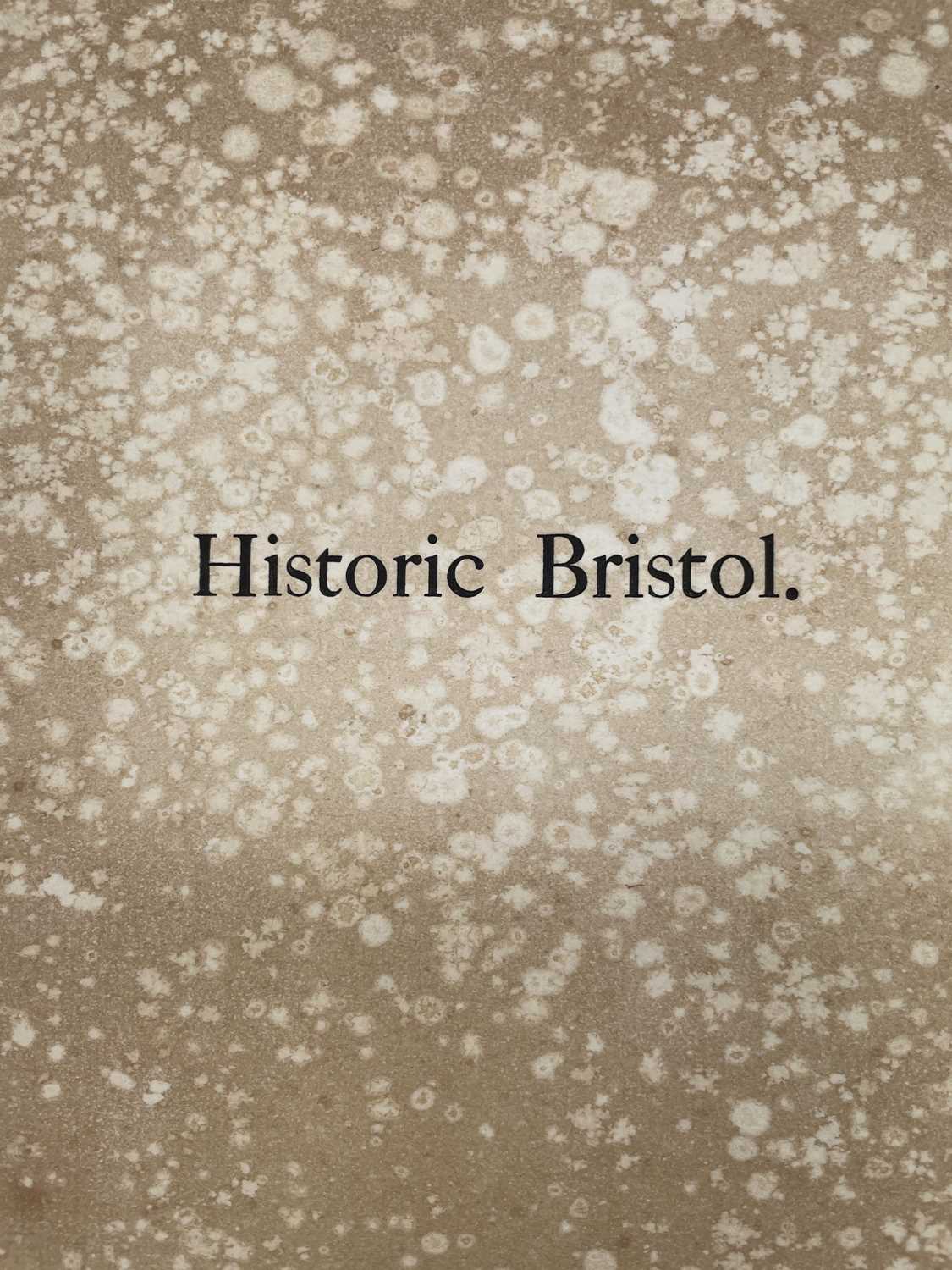 CHARLES BIRD illustrations. 'Historic Bristol,' No 64/104, six original etchings signed by artist, - Image 11 of 11