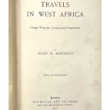 MARY H. KINGSLEY. 'Travels in West Africa. Congo Francais, Corisco and Cameroons,' original cloth,