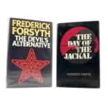 THE DAY OF THE JACKAL By Frederick Forsyth (1971) Hutchison Together with THE DEVILS ALTERNATIVE (