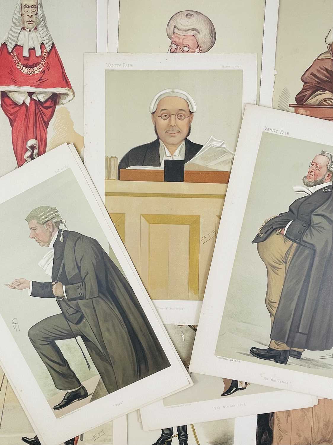 VANITY FAIR Interest. Twenty coloured lithographic plates of Generals, Judges and politicians, - Image 2 of 4