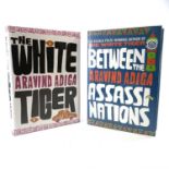 ARAVIND ADIGA. 'The White Tiger,' first UK edition, original cloth, unclipped, slight spotting to