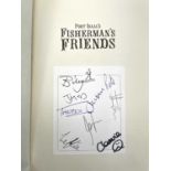LOCAL INTEREST: 'Port Isaac's Fisherman's Friends', label signed by nine of the members pasted on