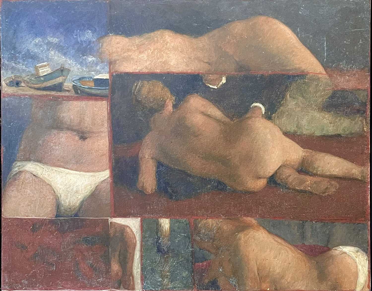 Paolo SMALI (1969) Untitled Oil on board 48x60cm