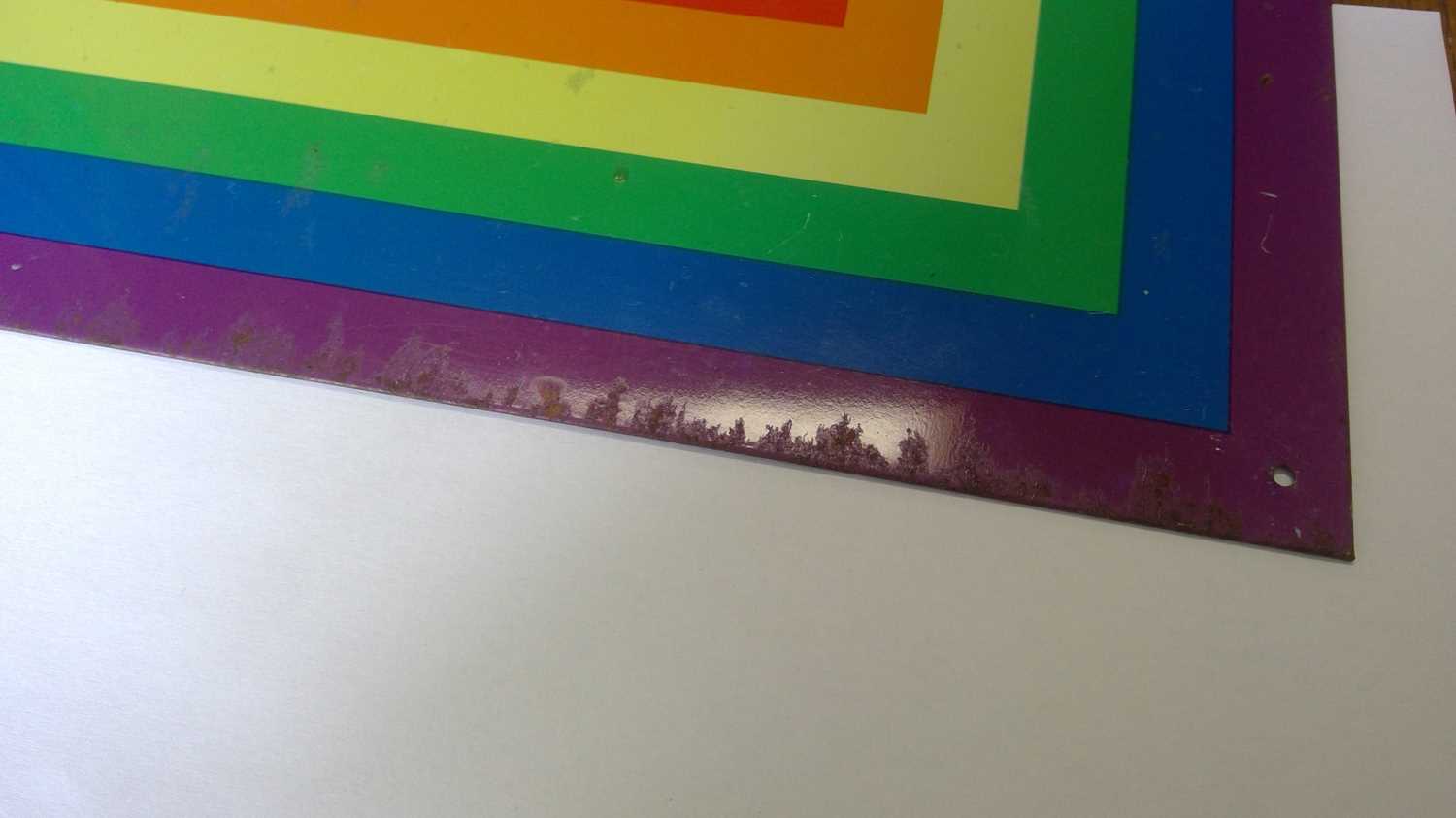 Peter BLAKE (1932) Bobbie Rainbow (2001) Lithograph on tin Signed 66 x 44cm 1735/2000 There are - Image 4 of 6