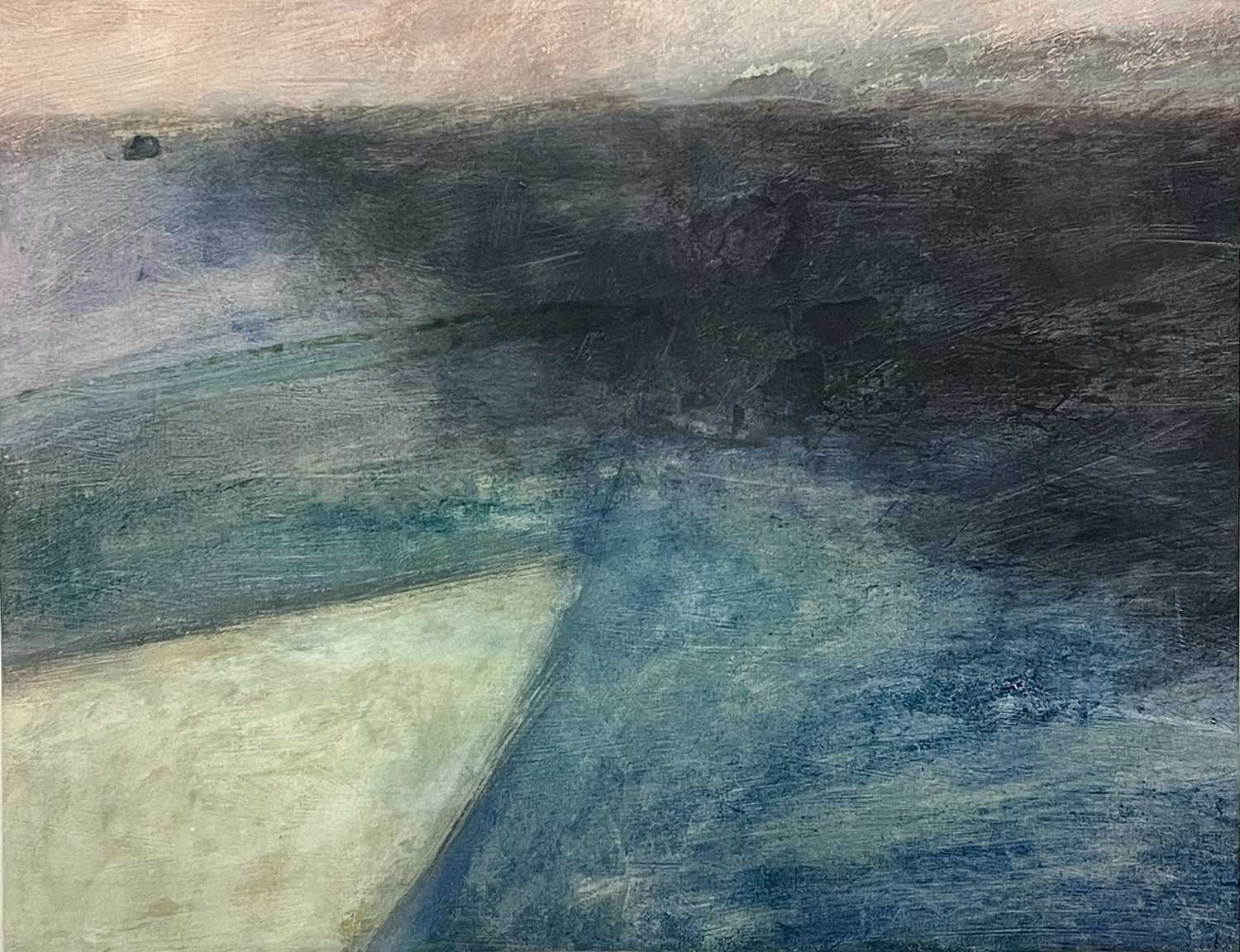 Kate SMITH (1947) Seascape Mixed media Initialled 42 x 54cm