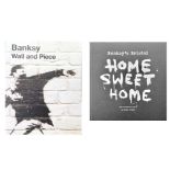 Two books. 'Banksy's Bristol: Home Sweet Home'. Steve Wright. Published 2007 Tangent Books. 'Wall