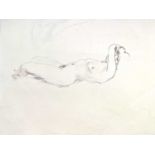 Henry Richard BIRD (1909-2000) Reclining Nude Mixed media 38 x 51cm (4)