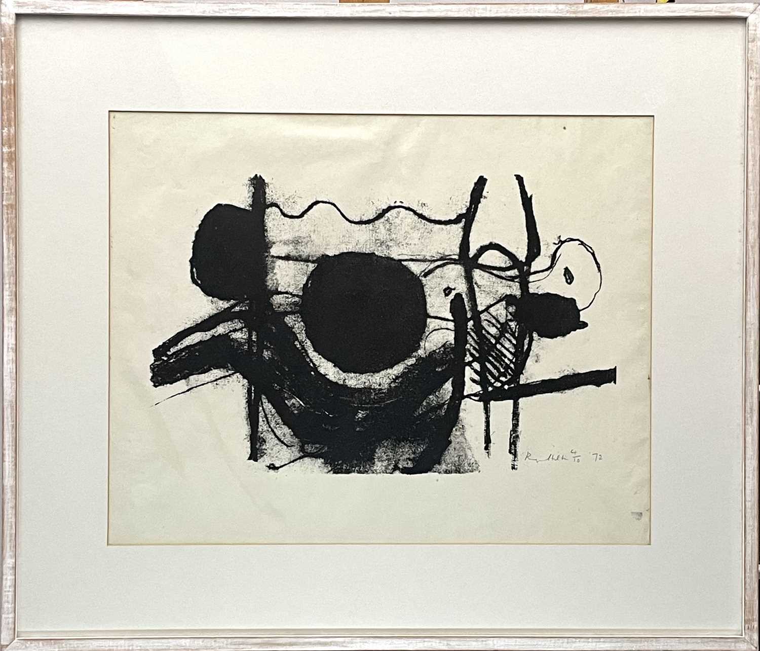 Roger HILTON (1911-1975) Reclining Nude, 1972 Lithograph Signed and dated '72 Numbered 4/10 33 x - Image 2 of 3