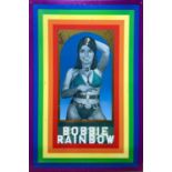 Peter BLAKE (1932) Bobbie Rainbow (2001) Lithograph on tin Signed 66 x 44cm 1735/2000 There are