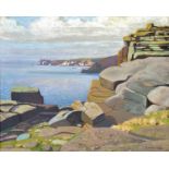 Robert Morson HUGHES (1873-1953)Cornish CoastlineOil on canvas47x59cmProvenance: From the Estate