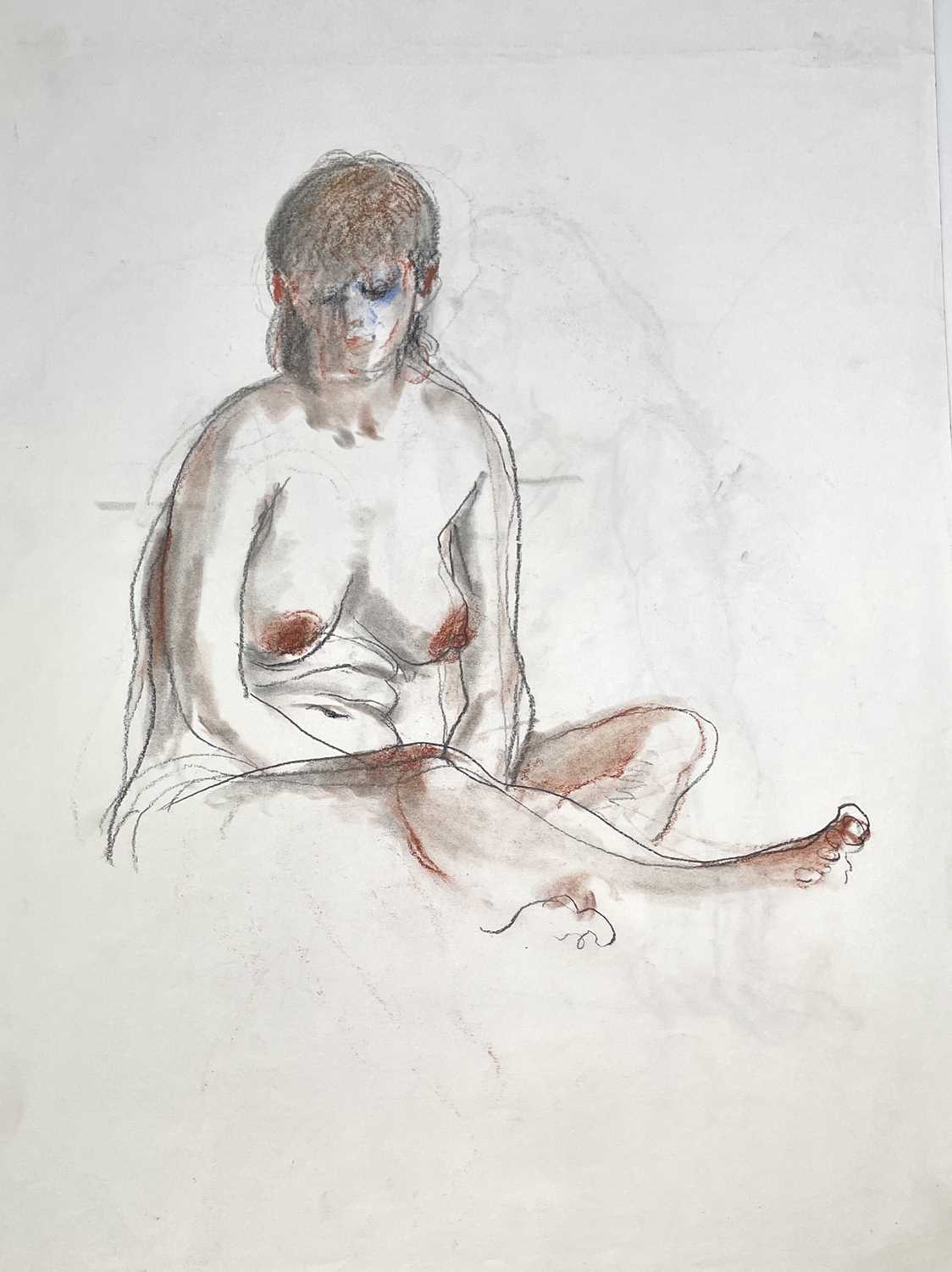 Henry Richard BIRD (1909-2000) Reclining Nude Mixed media 38 x 51cm (4) - Image 6 of 7