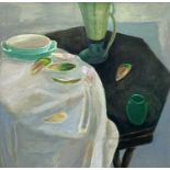 David Ralph SIMPSON (1963) Still Life Oil on canvas board Signed and dated '94 68 x 68cmThere are