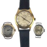 A Thoral gold plated gentleman's automatic incabloc wristwatch,