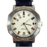 A Corum Admiral's Cup 18ct bi-colour automatic gentleman's wristwatch.