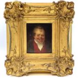 An oil on panel portrait of Tim Bobbin, late 18th century,