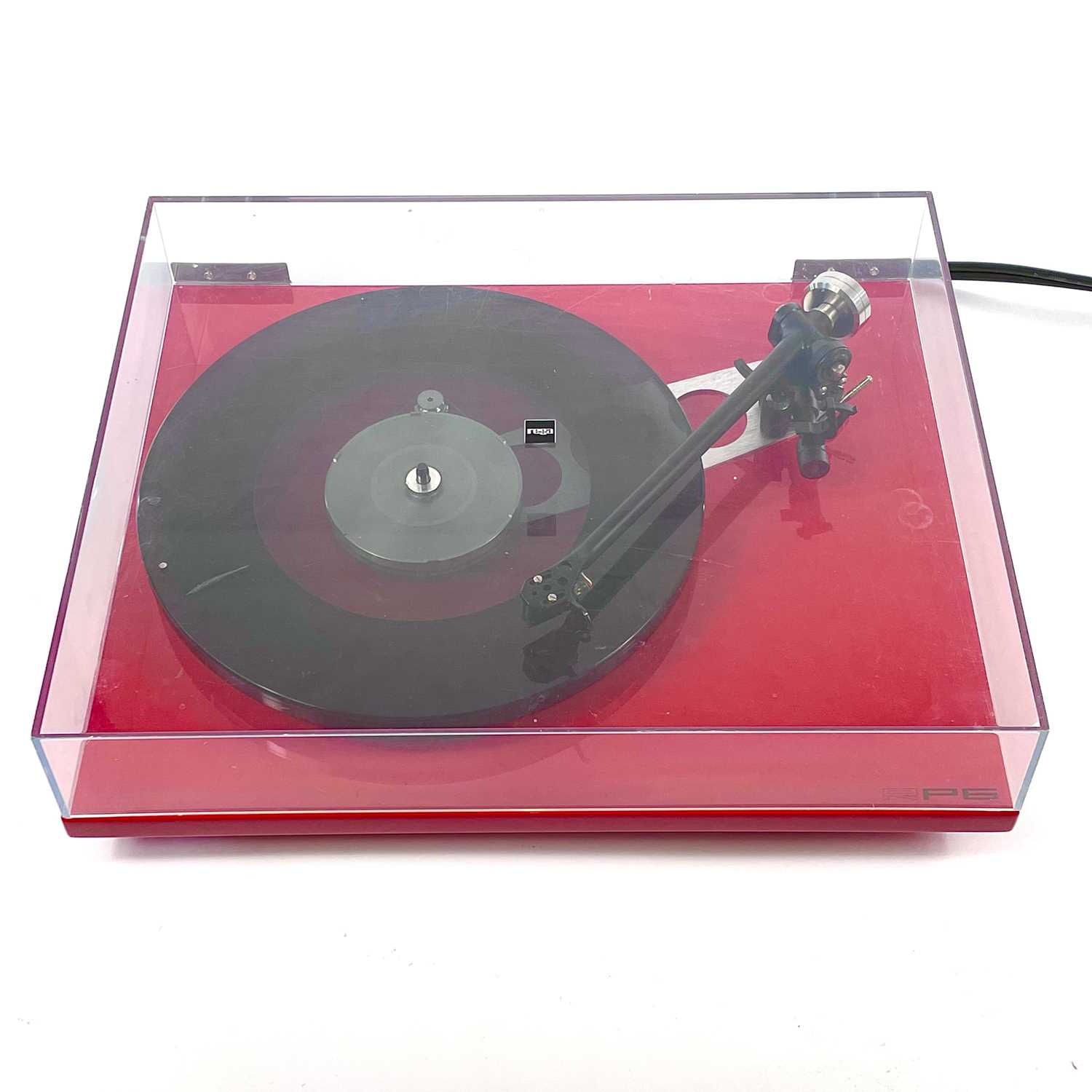 A stylish red Rega RP6 turntable. - Image 2 of 6