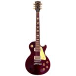 A 1994 'Gibson' Les Paul electric guitar.