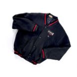 A 'Marquee Club' of Soho London wool bomber jacket.