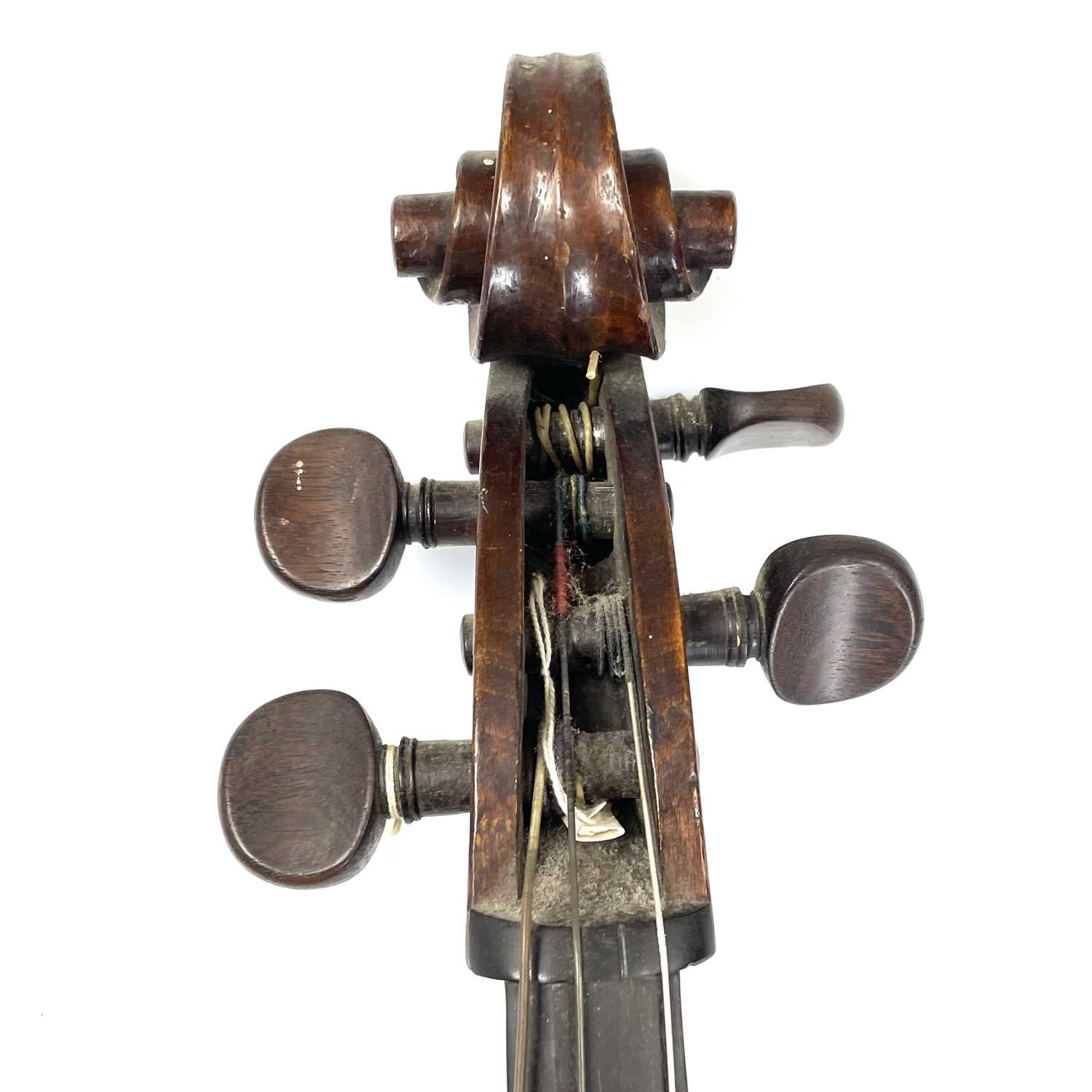 A 19th century Saxon cello - Image 3 of 7