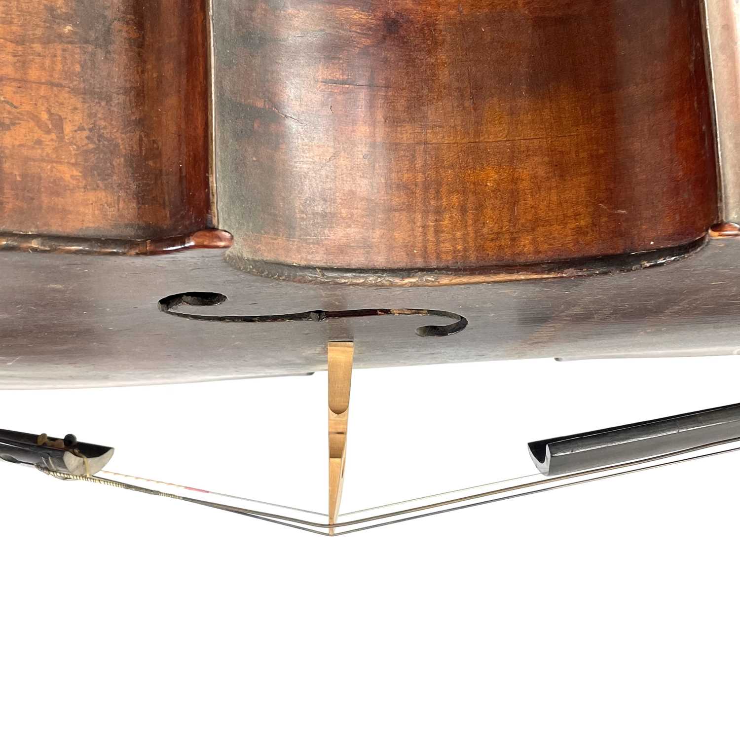 A 19th century Saxon cello - Image 5 of 7