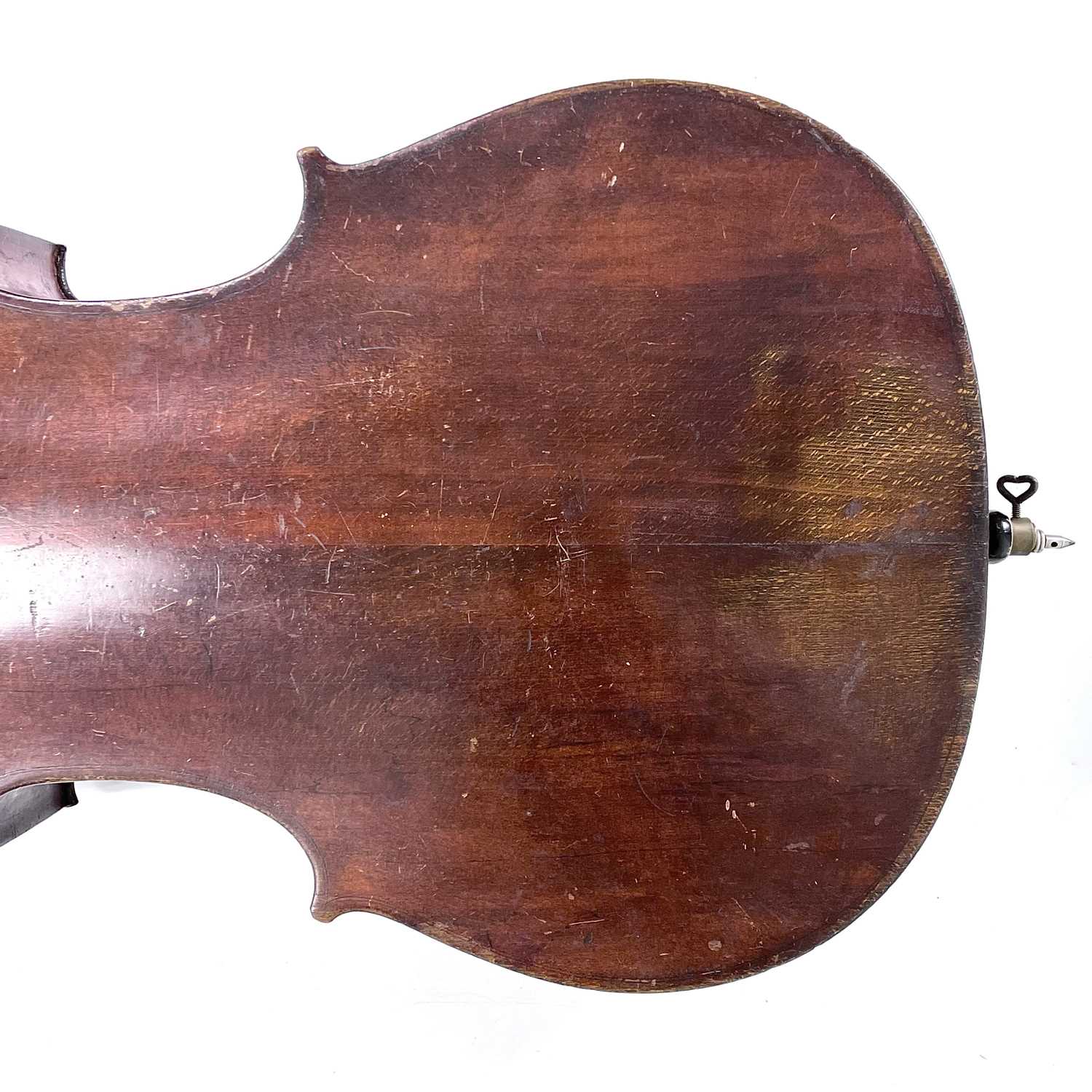 A 19th century Saxon cello - Image 4 of 7