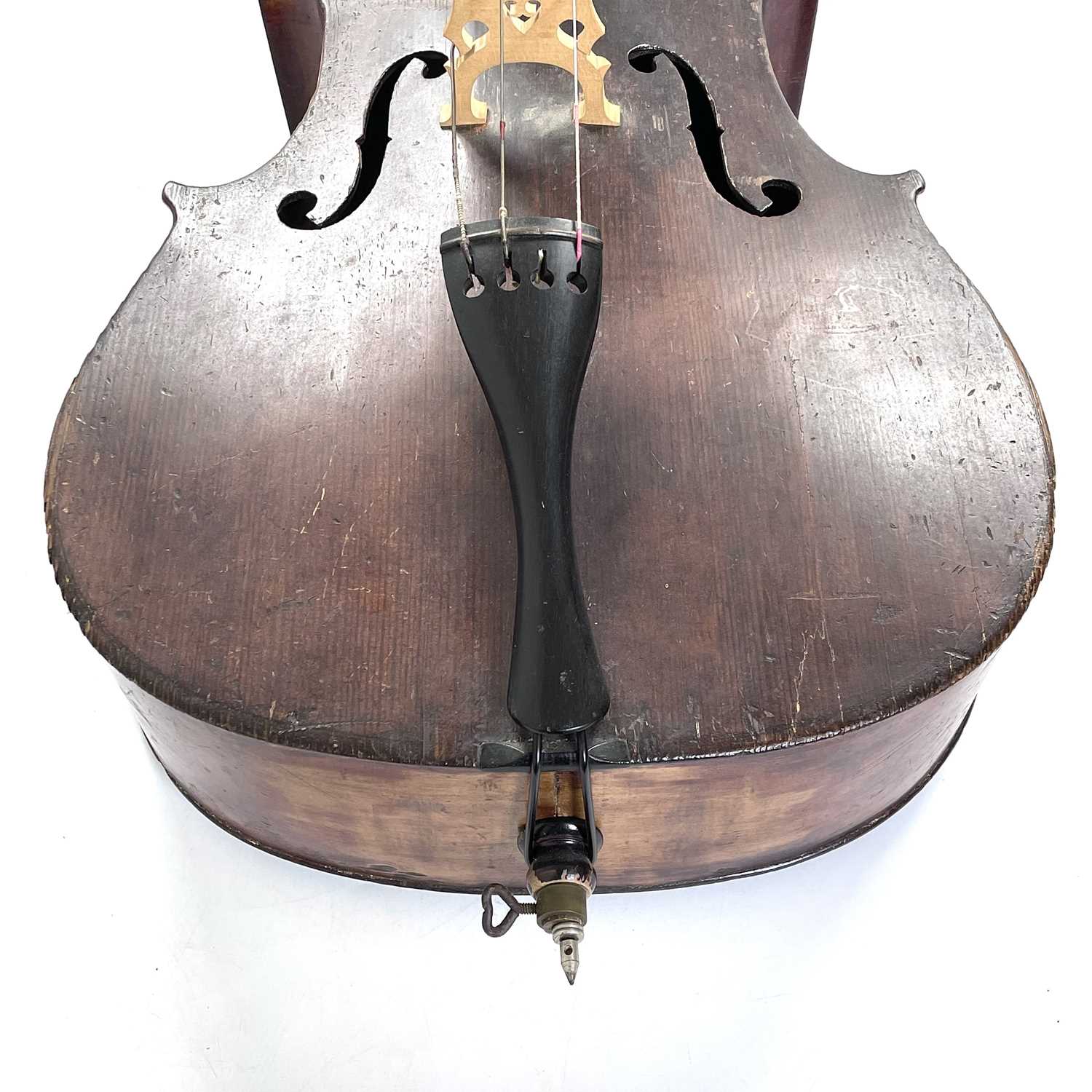 A 19th century Saxon cello - Image 2 of 7