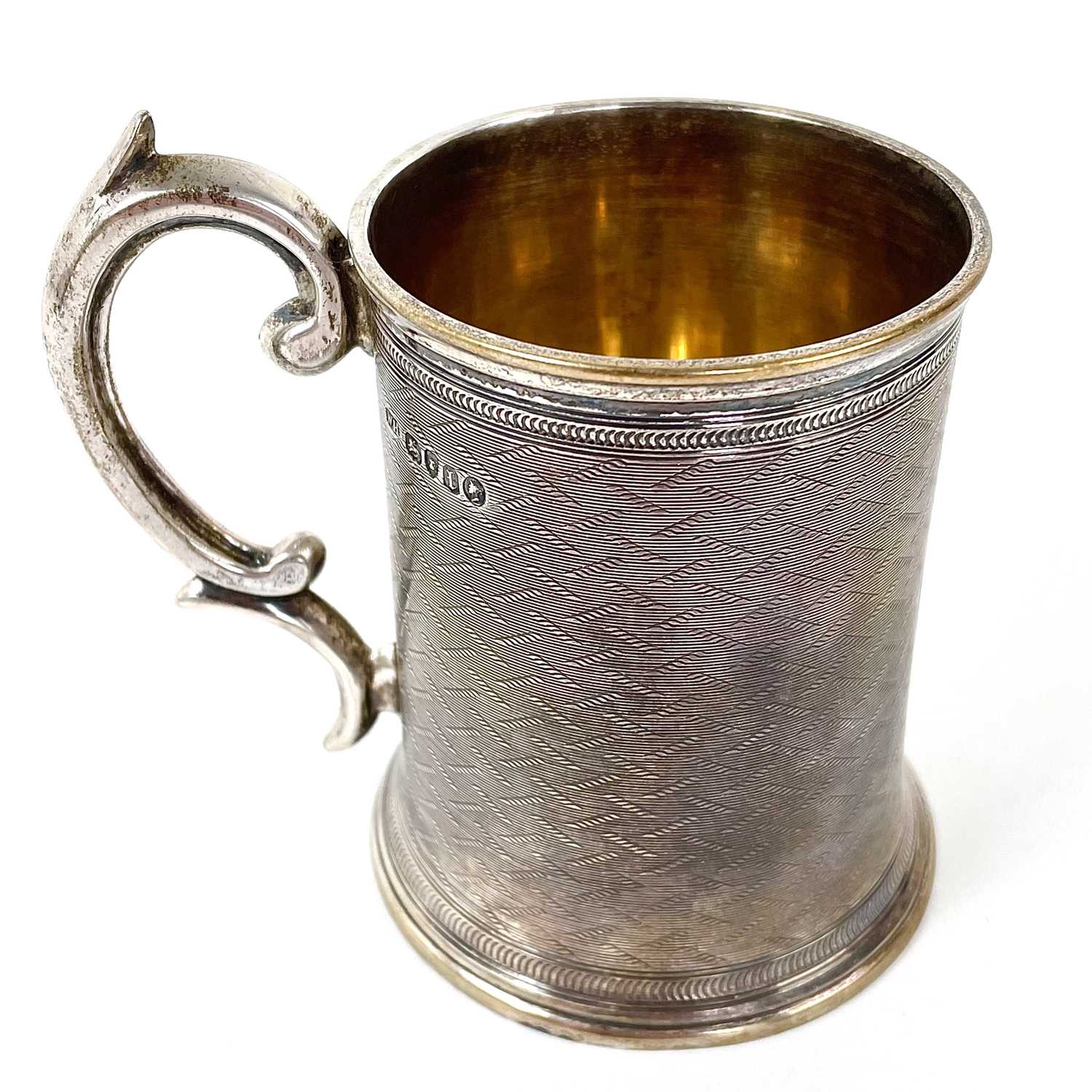 A Victorian silver Christening mug by William Horton. - Bild 3 aus 4